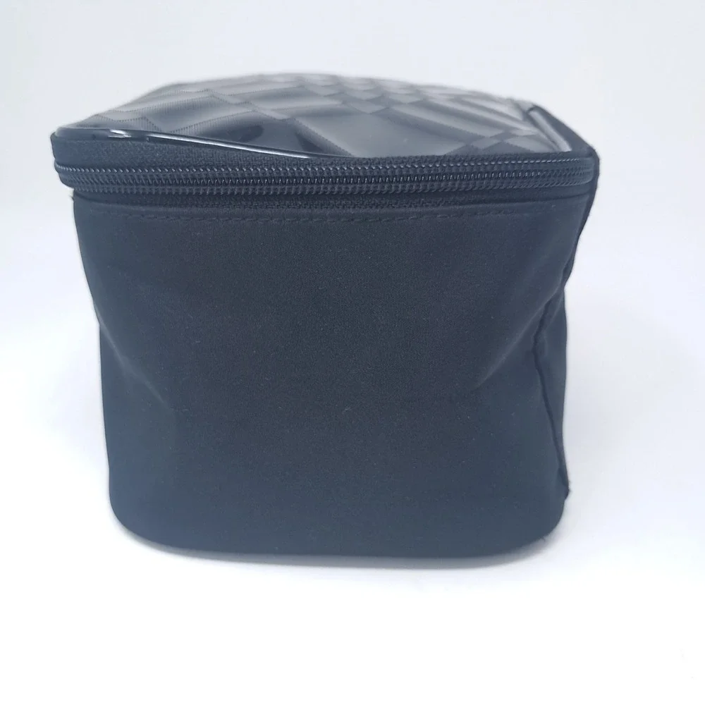 Burberry Fragrances Black  Zip Travel Pouch Toiletry Makeup Bag Small